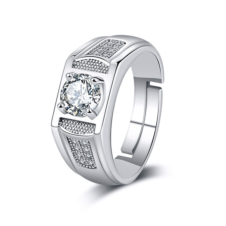 Classic Men's Ring -Adjustable ring size💥(Buy 1 Ring Pick 2nd Ring for Free!)💥