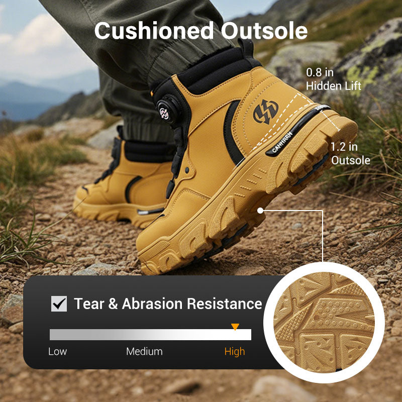 ⏳Time-limited Special⏰Men's outdoor swivel buckle work shoes(Waterproof, Anti-slip,Comfortable and Breathable)