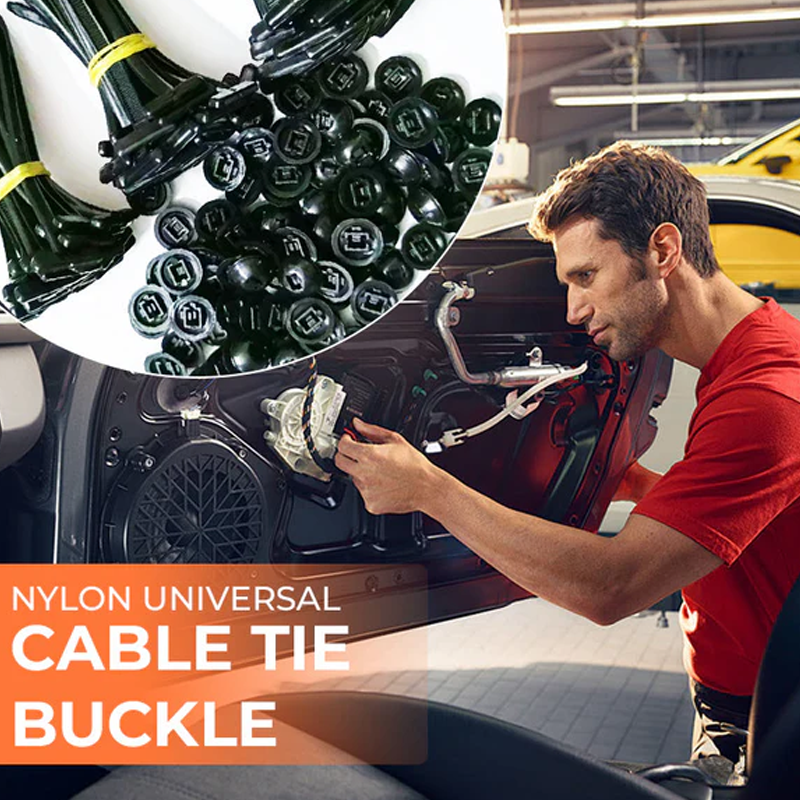 Nylon Universal Cable Tie Buckle(50% OFF)