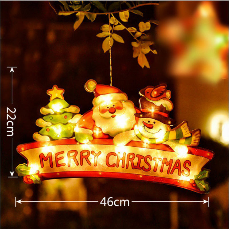 ⛄Christmas pre-sale🎄2024 Christmas Window Hanging Lights💡