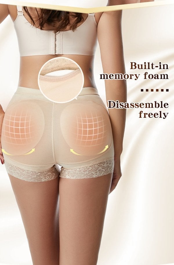 Breathable Padded Butt Lifter Underwear