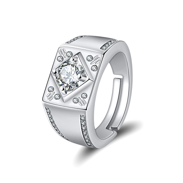 Classic Men's Ring -Adjustable ring size💥(Buy 1 Ring Pick 2nd Ring for Free!)💥