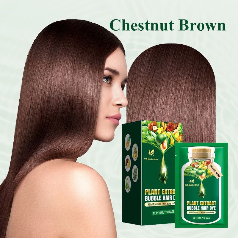 🌟Buy 5 get 5 free🌟Plant Extract Hair Care Bubble Dye Cream