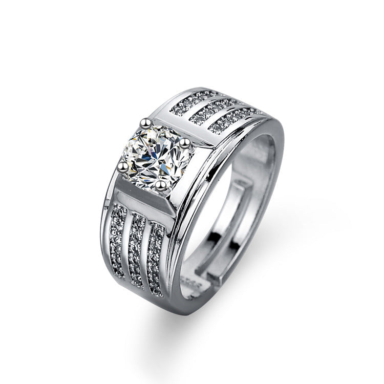 Classic Men's Ring -Adjustable ring size💥(Buy 1 Ring Pick 2nd Ring for Free!)💥