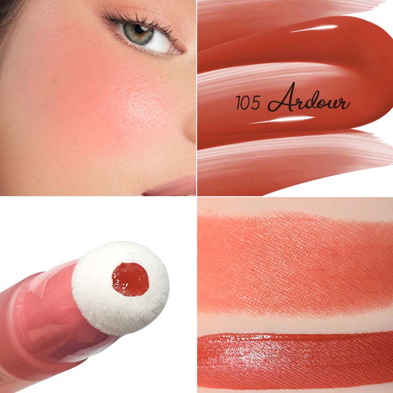 Liquid Blush for Cheek with Cushion Applicator