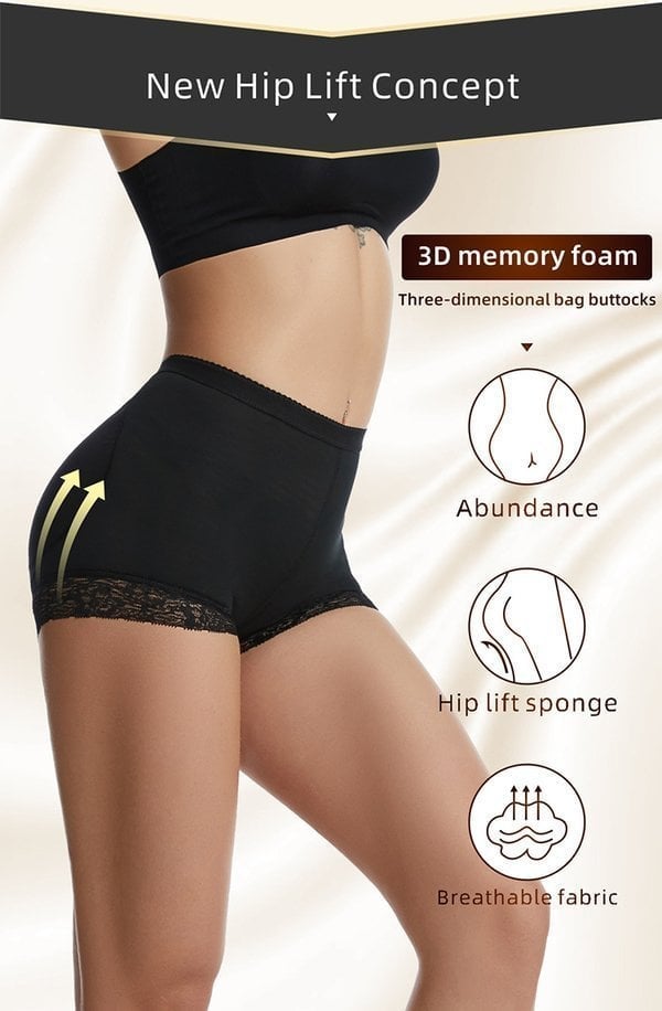 Breathable Padded Butt Lifter Underwear