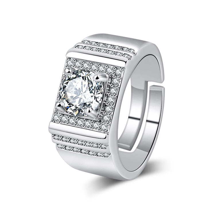 Classic Men's Ring -Adjustable ring size💥(Buy 1 Ring Pick 2nd Ring for Free!)💥