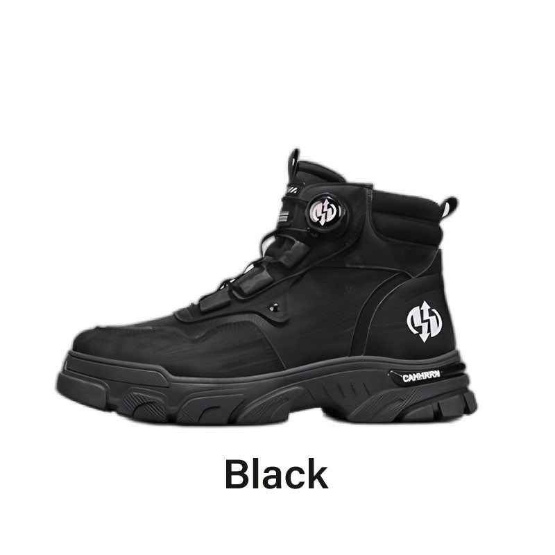 ⏳Time-limited Special⏰Men's outdoor swivel buckle work shoes(Waterproof, Anti-slip,Comfortable and Breathable)