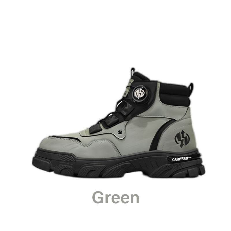 ⏳Time-limited Special⏰Men's outdoor swivel buckle work shoes(Waterproof, Anti-slip,Comfortable and Breathable)