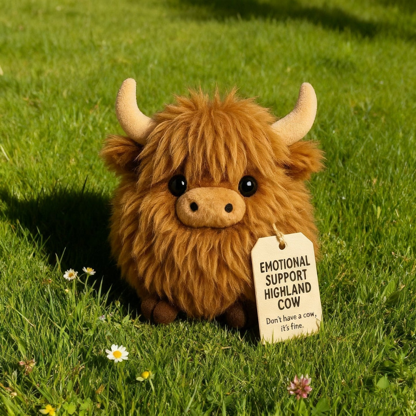 🔥 Motional Support Highland Cow Plush🎉