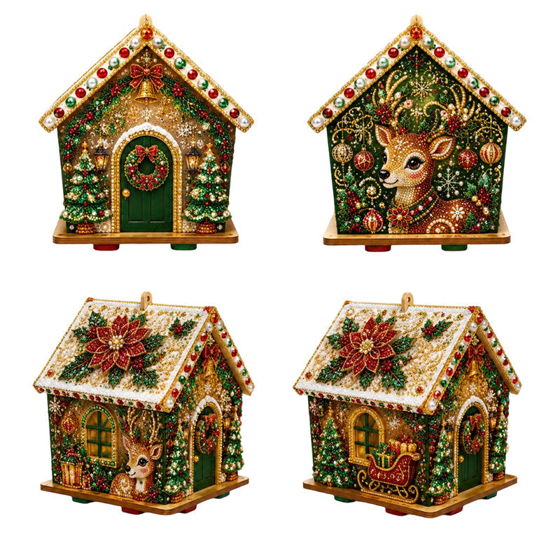 ๐โจ DIY 3D Pearl Christmas Art Kit โ Handmade Festive Decoration with 6 Holiday Designs