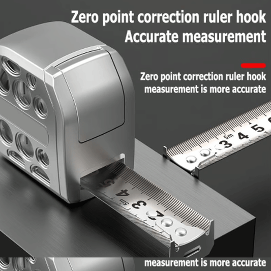 Hollow Retractable Stainless Steel Measuring Tape