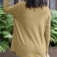 LONG SLEEVE THUMBHOLE SWEATER POCKET TUNIC💥