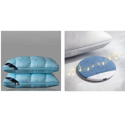 💞 Washable Ergonomic Neck Pillow – Breathable and soft with 3D stitching.