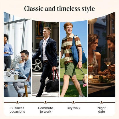 💎 64% OFF! 💎 Classic Men’s Slip-On Leather Shoes – Premium Calfskin, All-Day Comfort & Effortless Style