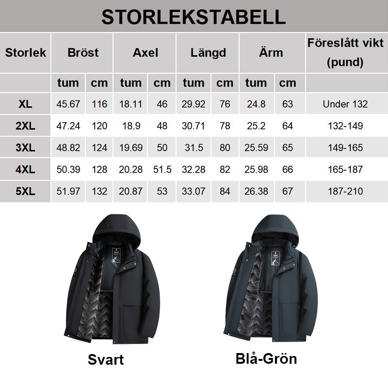 [Winter Gift] Padded And Thicker Winter Coat For Men