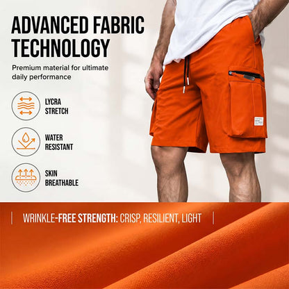 Men's Casual Cargo Shorts with Multi-Pockets✨