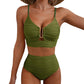 Women's Push Up High Waist Bikini