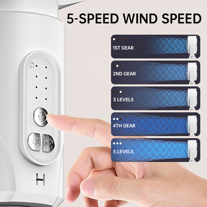 Automatic Oscillating Height Adjustable Remote Control Fan - Desktop, Standing, Floor Use