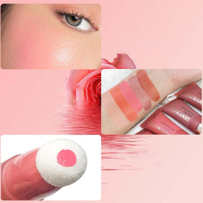 Liquid Blush for Cheek with Cushion Applicator