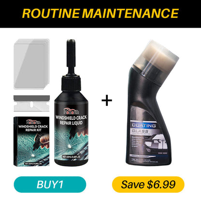 🔥 New Car Windshield Crack Repair Fluid