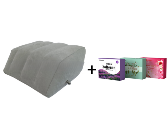 💥🛏️Inflatable Leg Pillows On The Bed To Prevent Varicose Veins