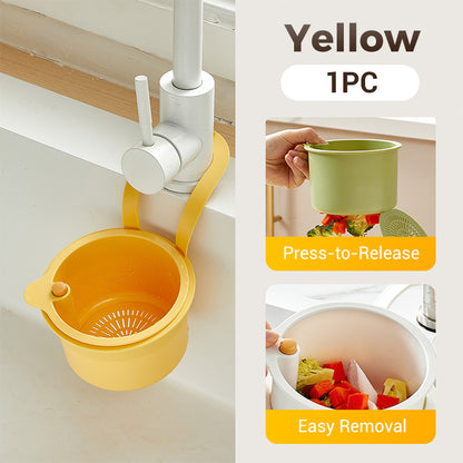 🎉Multifunctional Drainage Basket – Must-Have Kitchen Helper!