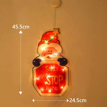 ⛄Christmas pre-sale🎄2025 Christmas Window Hanging Lights💡