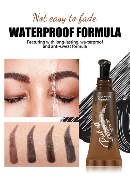 💞Buy 1 Get 1 Free💞Waterproof Brow Tint – Peel‑off, easy apply. Covers greys, shapes perfectly. A brow game changer!🌟