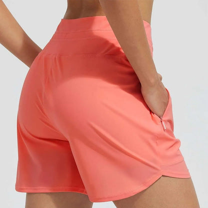 🩳Women's High-Waisted Quick-Dry Swim Shorts