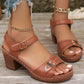 👡🥰 Women's Chunky Heel Sandals