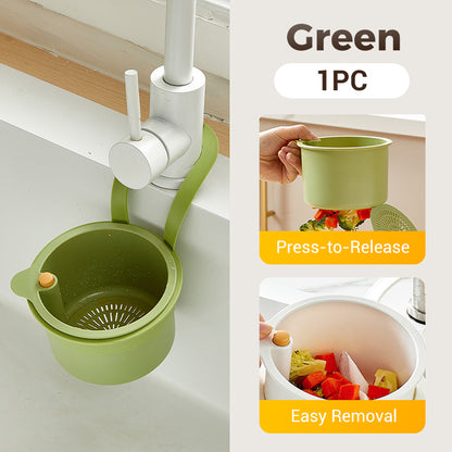 🎉Multifunctional Drainage Basket – Must-Have Kitchen Helper!