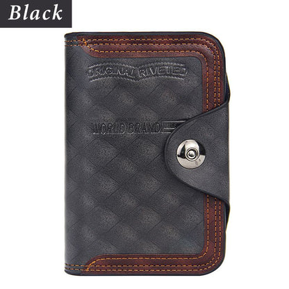 Large-capacity Tri-fold Men’s Wallet -（Great Sale⛄BUY 2 Get 10% OFF ）