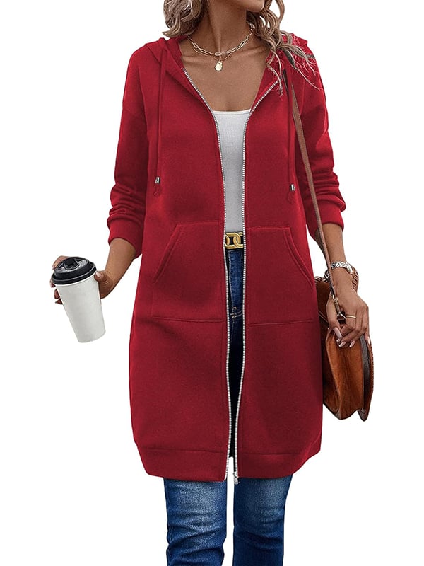 🔥Women Casual Zip Up Hoodies
