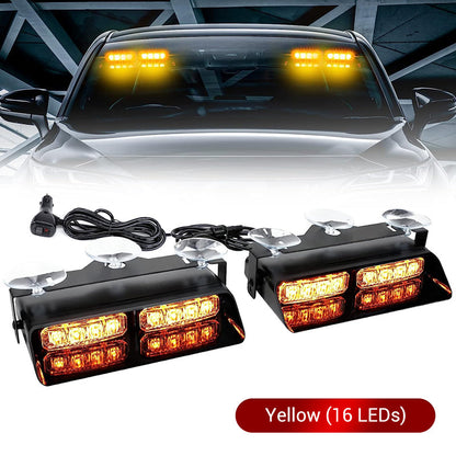 Windshield Suction Cup Strobe Warning Light for Vehicles🚗