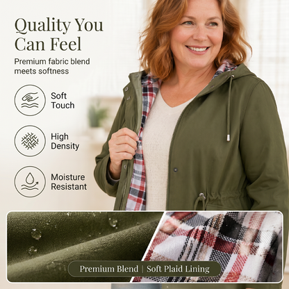 ✨Womens Chic. Lightweight. Waterproof Jacket 🍃🧥-Unleash Style and Durability in Any Storm!
