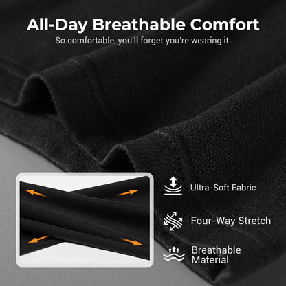 Men's Ultra-Absorbent Incontinence Boxer Briefs