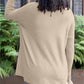 LONG SLEEVE THUMBHOLE SWEATER POCKET TUNIC💥
