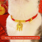 🥰Pet New Year Gold Lock Collar