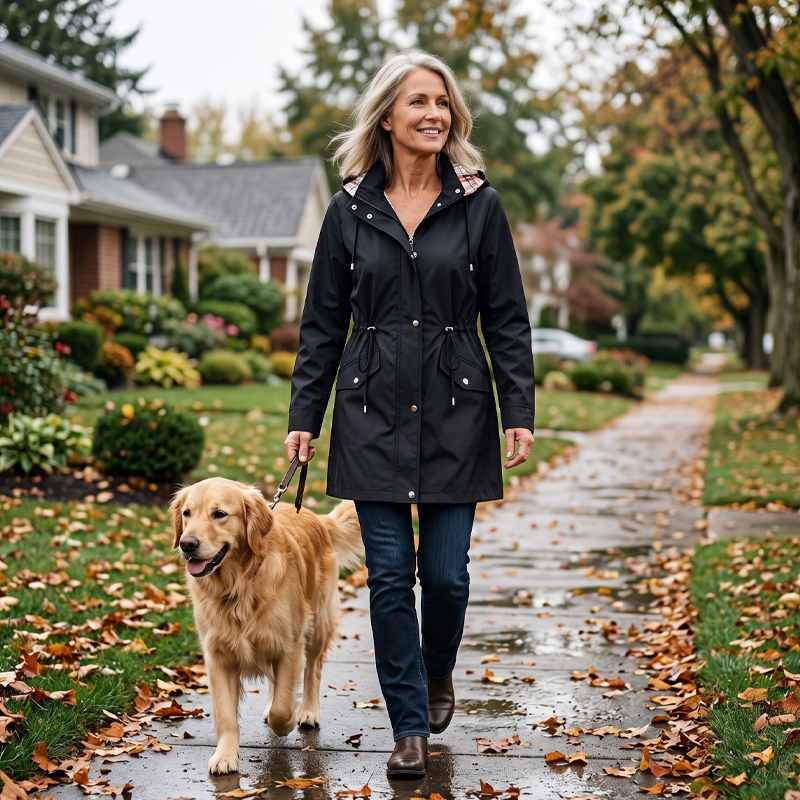 ✨Womens Chic. Lightweight. Waterproof Jacket 🍃🧥-Unleash Style and Durability in Any Storm!