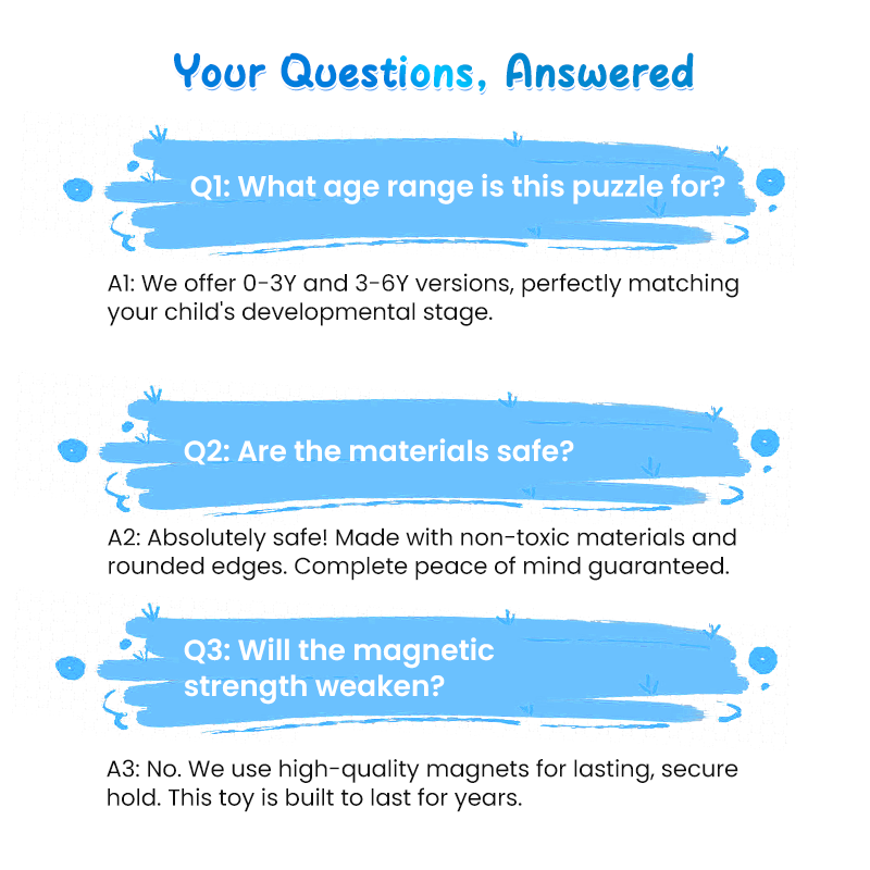 Children's Magnetic Building Book