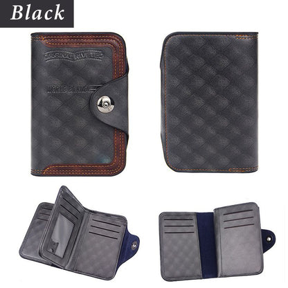 Large-capacity Tri-fold Men’s Wallet -（Great Sale⛄BUY 2 Get 10% OFF ）