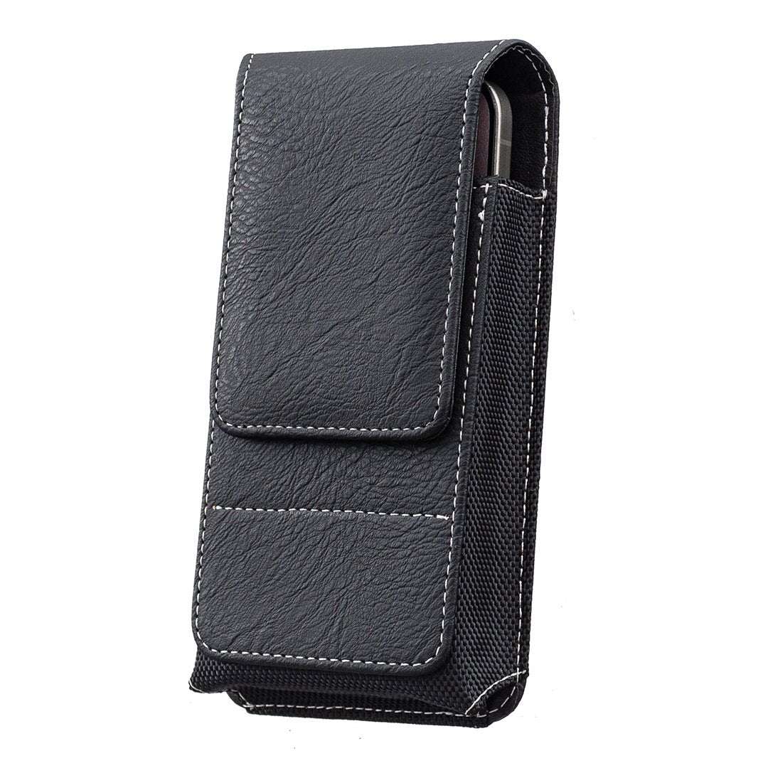 ⚡Waist Belt Cell Phone Pouch 📱 Multi-Pocket Leather Holster with Card Holder