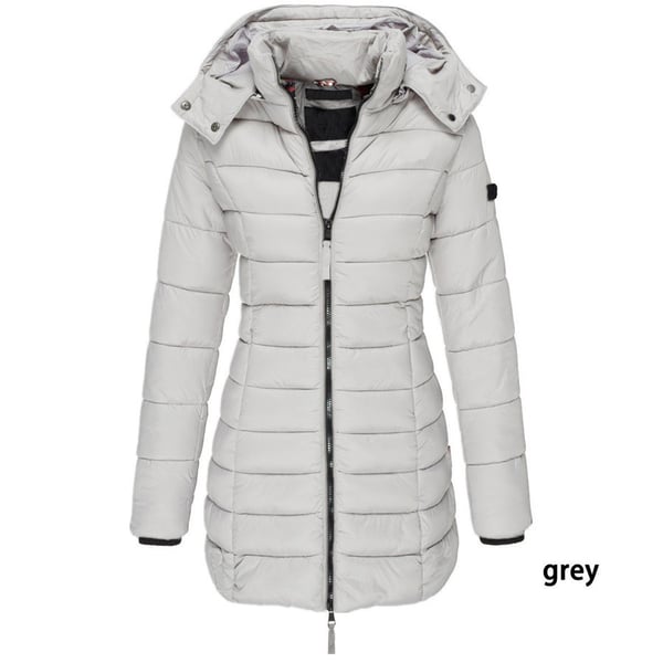 🔥FREE SHIPPING🔥Winter women's mid-length padded jacket warm  hooded jacket