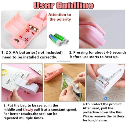 Early Christmas Sale 47% OFF - Portable Mini Sealing Machine