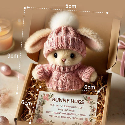 🐇Easter Promotion🔥Handmade Lucky Comfort Bunny(With Warm Text Card)🎁