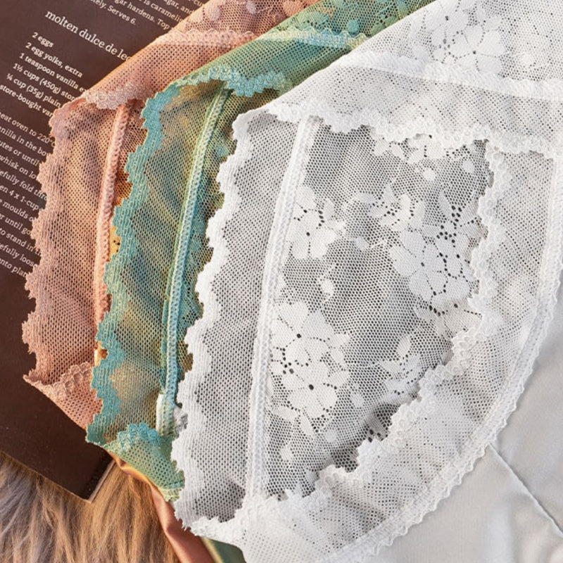 Women's Sexy Breathable Seamless Lace Panties