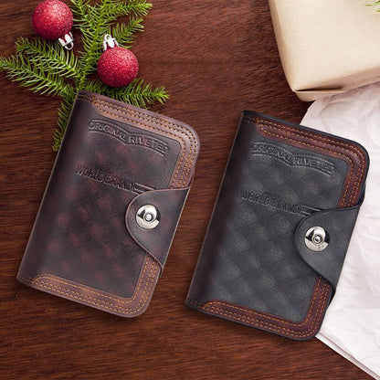 Large-capacity Tri-fold Men’s Wallet -（Great Sale⛄BUY 2 Get 10% OFF ）