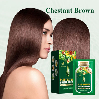 🌟Buy 5 get 5 free🌟Plant Extract Hair Care Bubble Dye Cream