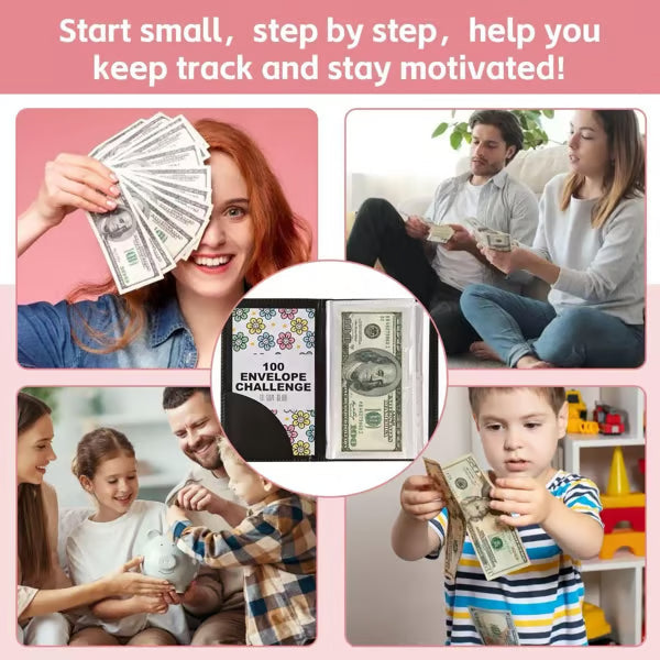 ⚡50K+ SOLD!💝Savings Challenges Book with Envelopes💸
